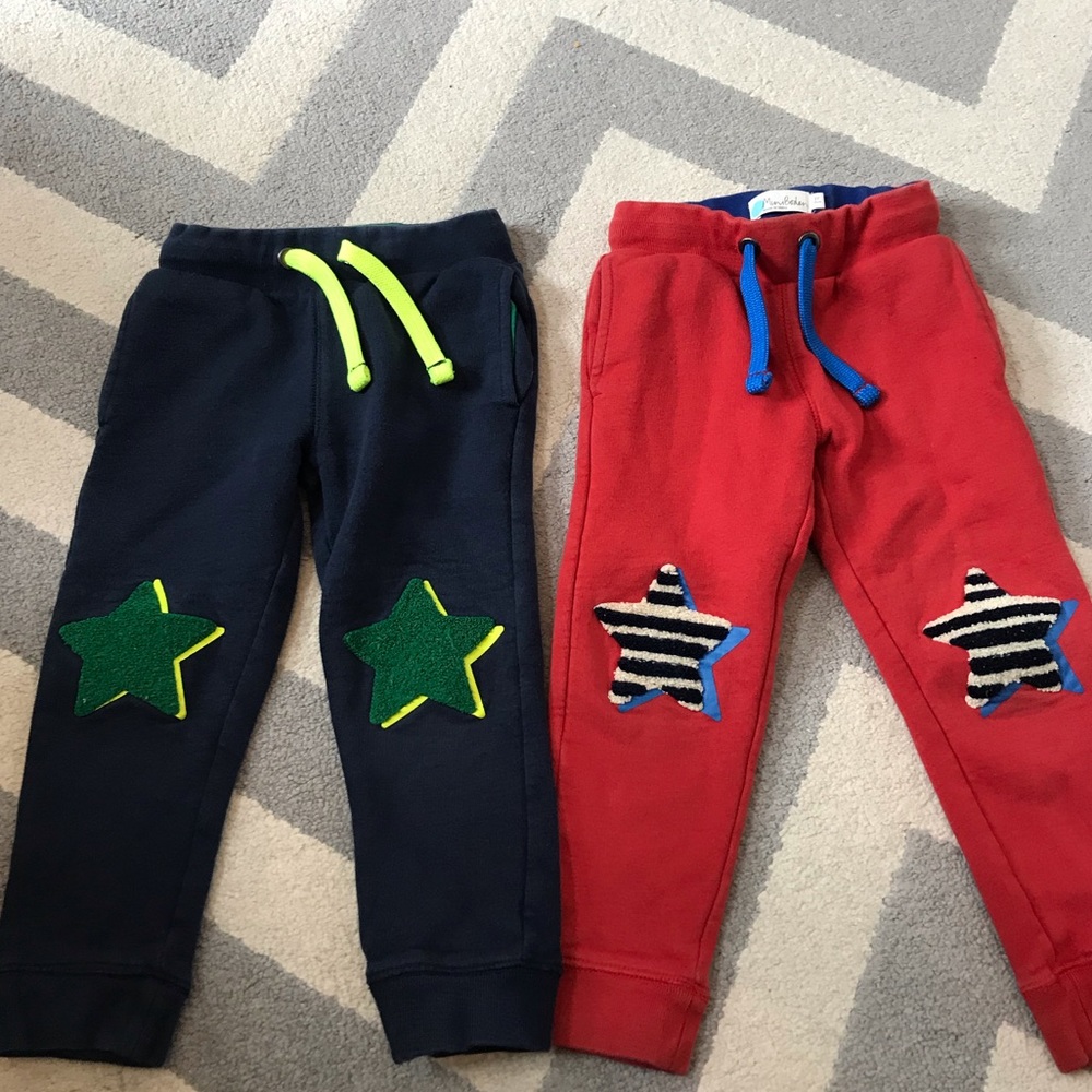 GUC Mini Boden since 3Y sweatpants w/ patch knees